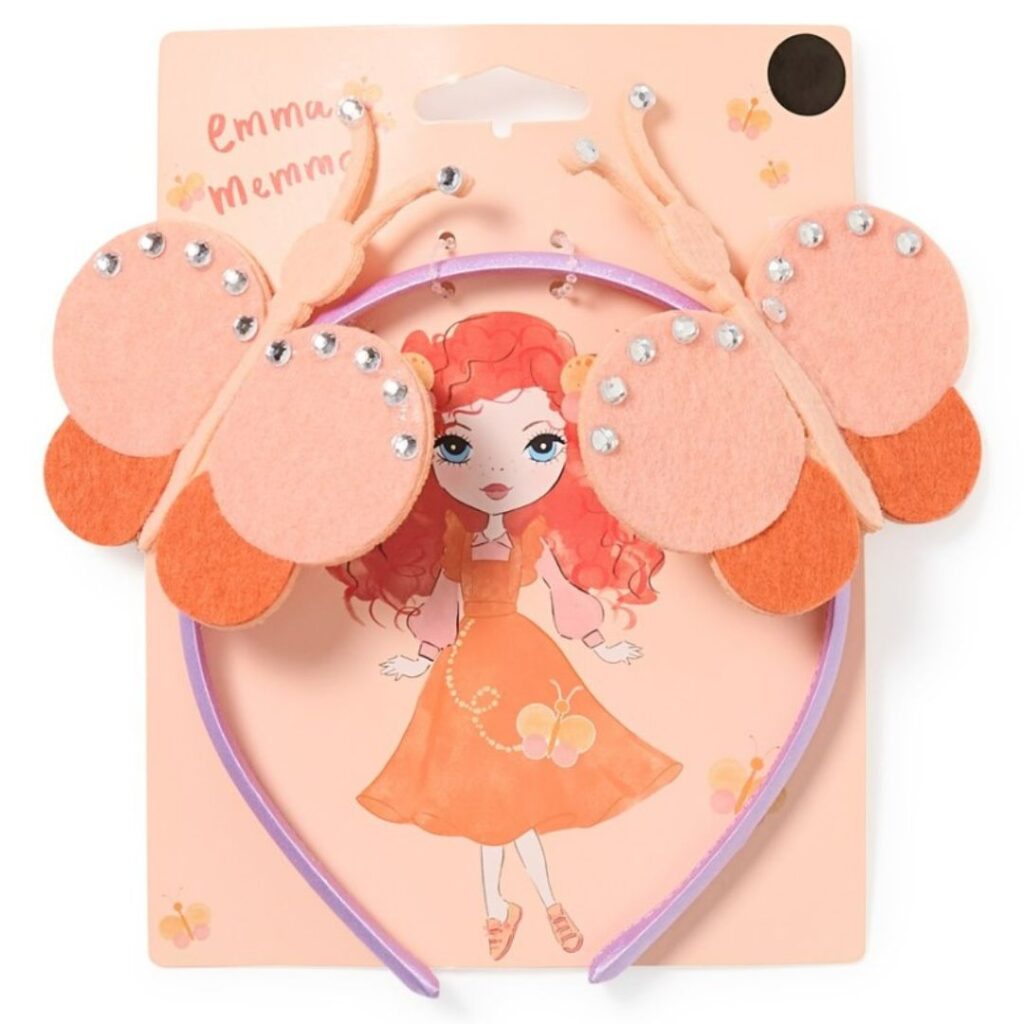 Emma Memma Kids Butterfly Aliceband