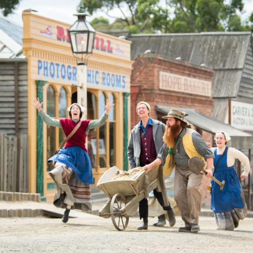 Go back to colonial times at Sovereign Hill
