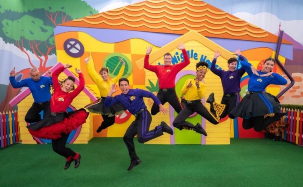 Caterina Mete with The Wiggles