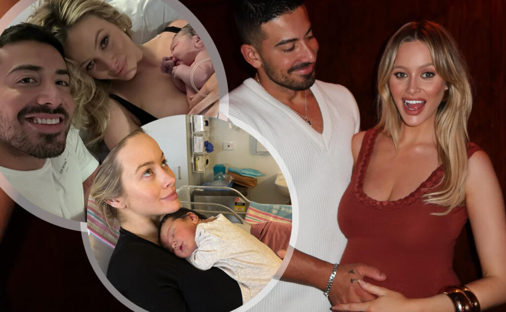 Simone Holtznagel shares images from birthsuite