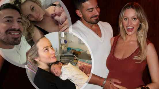 Simone Holtznagel shares images from birthsuite