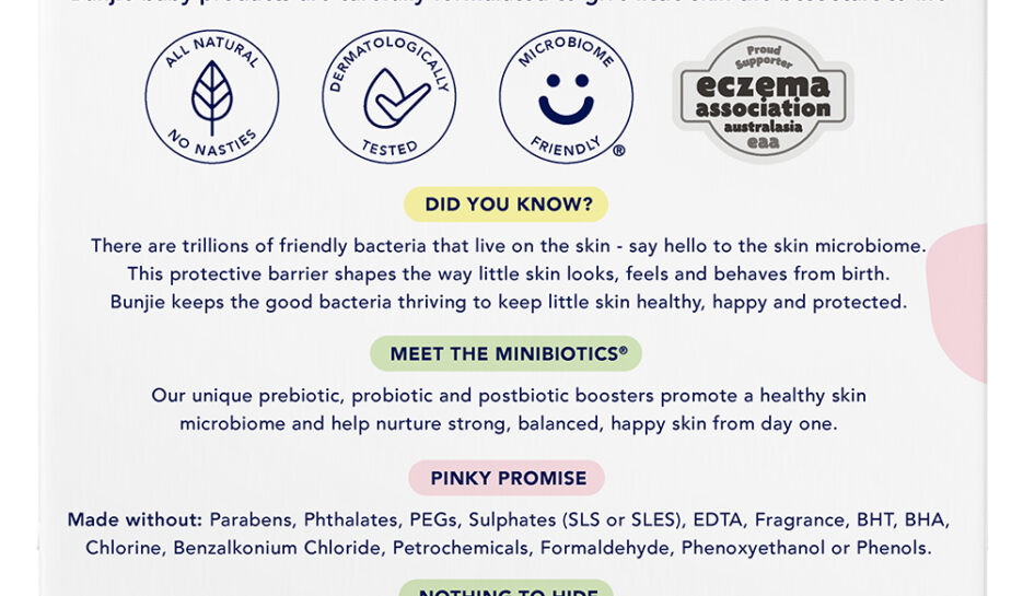 Bunjie Probiotic Baby Eye Wipes