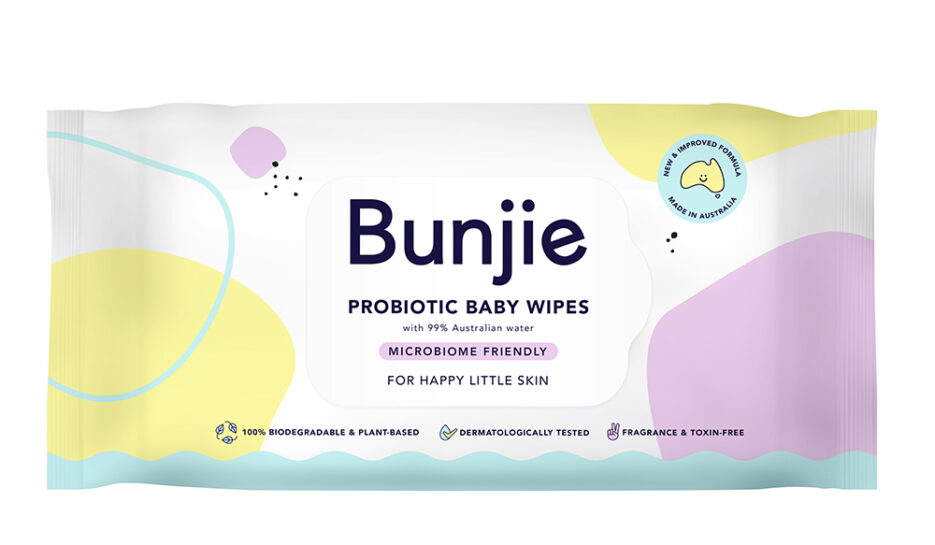 Bunjie Probiotic Baby Wipes