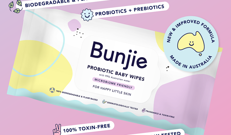 Bunjie Probiotic Baby Wipes