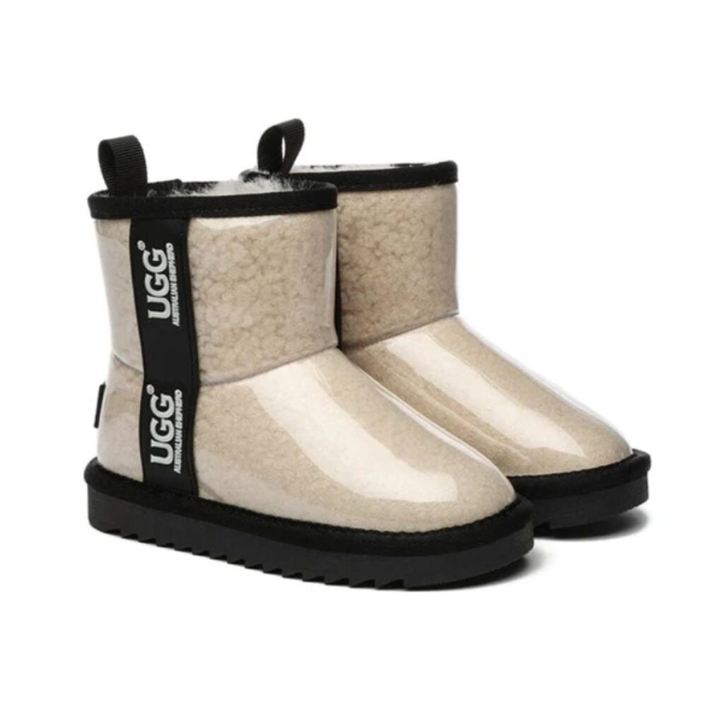 AUSTRALIAN SHEPHERD® UGG Boots Kids Clear Waterproof Shearling Coated Classic