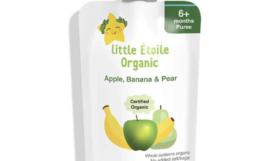 Little Étoile Organic Apple, Banana & Pear