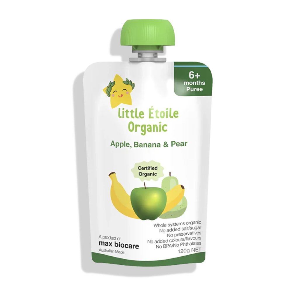 Little Étoile Organic Apple, Banana & Pear