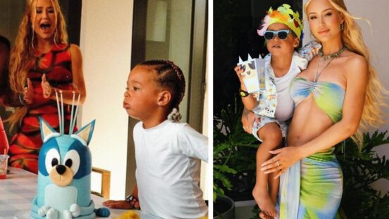 Iggy Azalea throws son a Bluey-themed birthday party