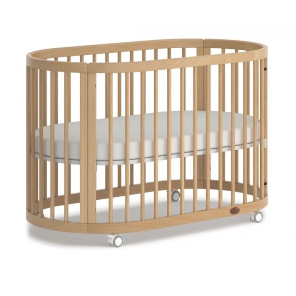 Boori Oasis Oval Cot Beech