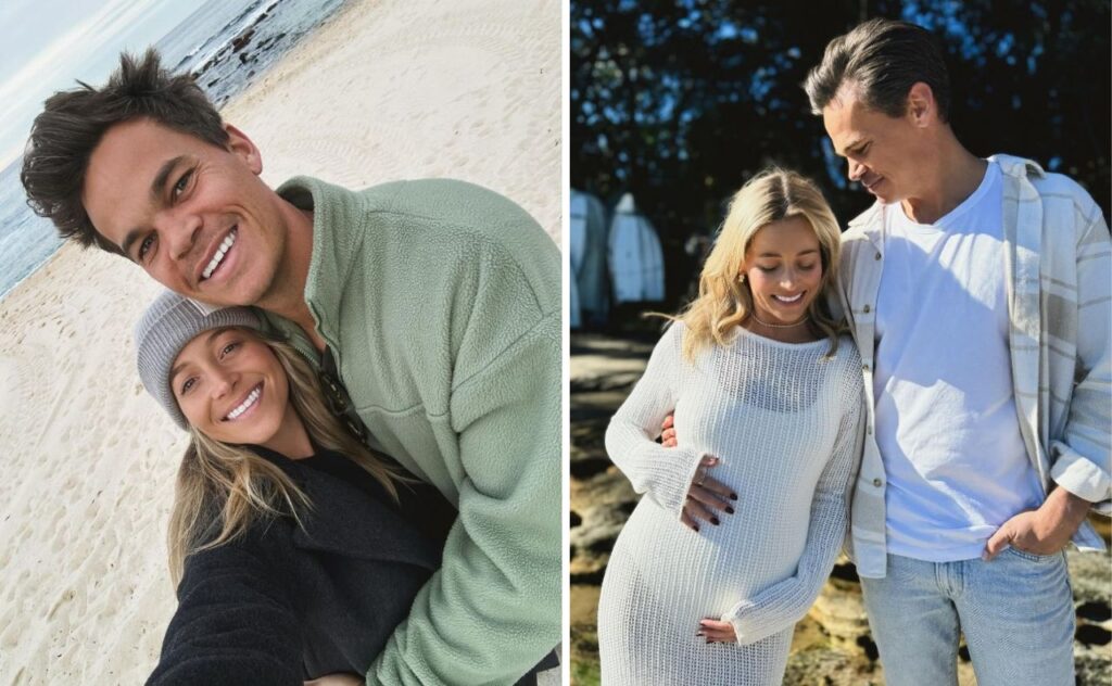 Pregnancy news Holly Kingston and Jimmy Nicholson