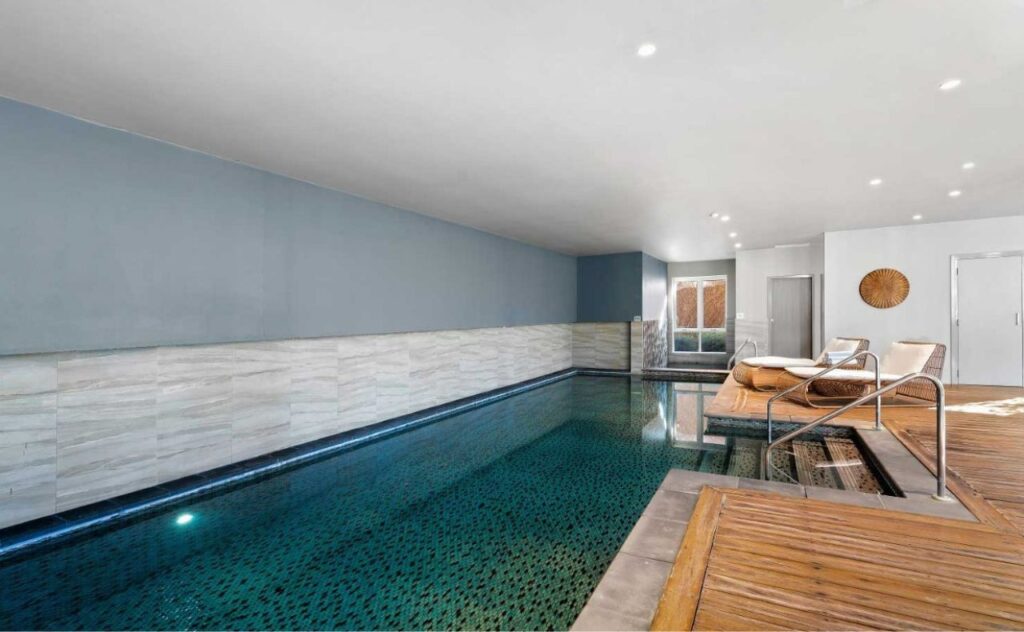 The pool at the Park Proxi, Bowral, makes an ideal break for a babymoon or weekend getaway