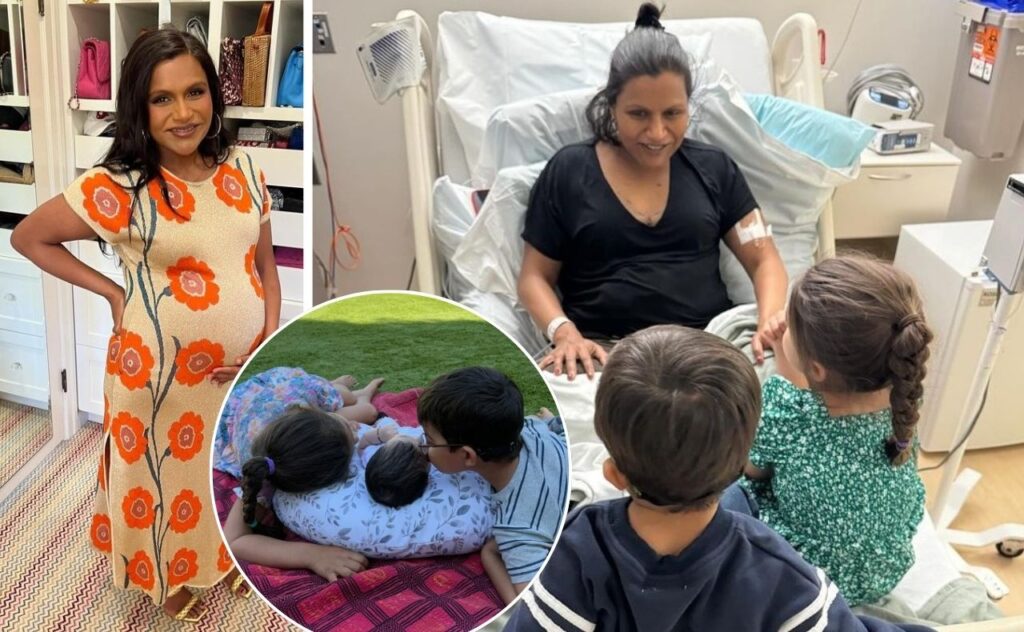 Mindy Kaling welcomes third child