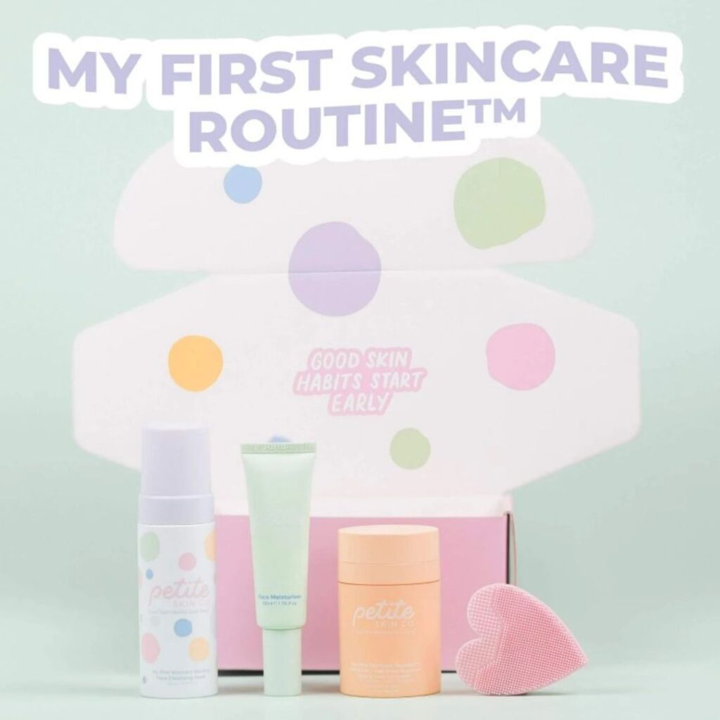 My first skincare routine by Petite Skin Co