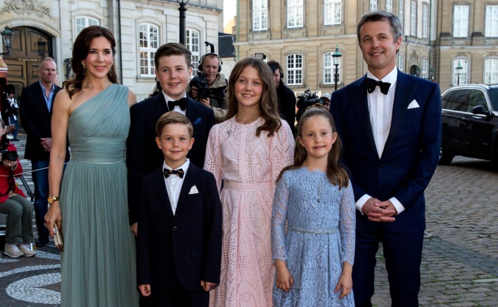 Royal baby names: Queen Mary and Prince Frederik children