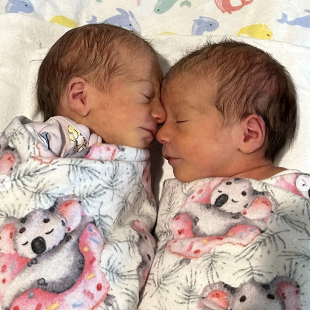 Red Wiggle Caterina Mete and twins Gigi and Dolly