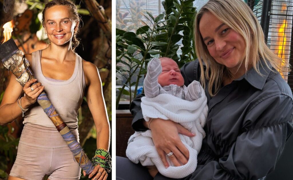 Australian Survivor winner Liz Parnoz welcomes baby