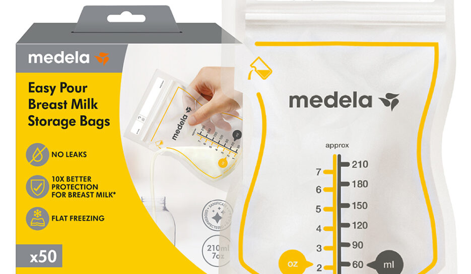 Medela Easy Pour Breastmilk Storage Bags 50 pack product shot