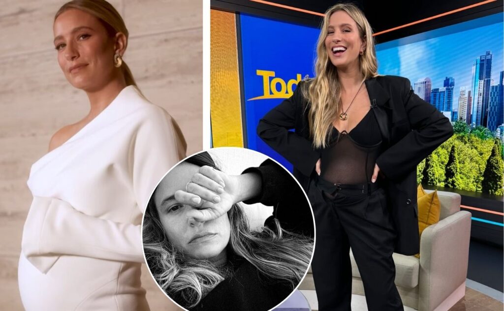Renee Bargh reveals her second pregnancy at the Logies: 'Baby girl's first red carpet'