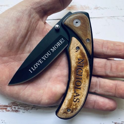 Sentimental Custom Engraved Pocket Knife
