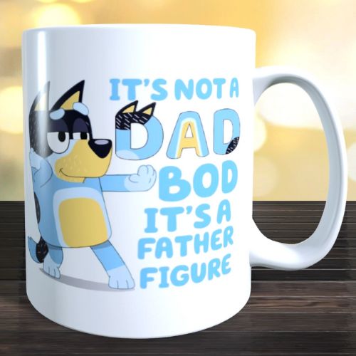 Bluey Dad Bod mug