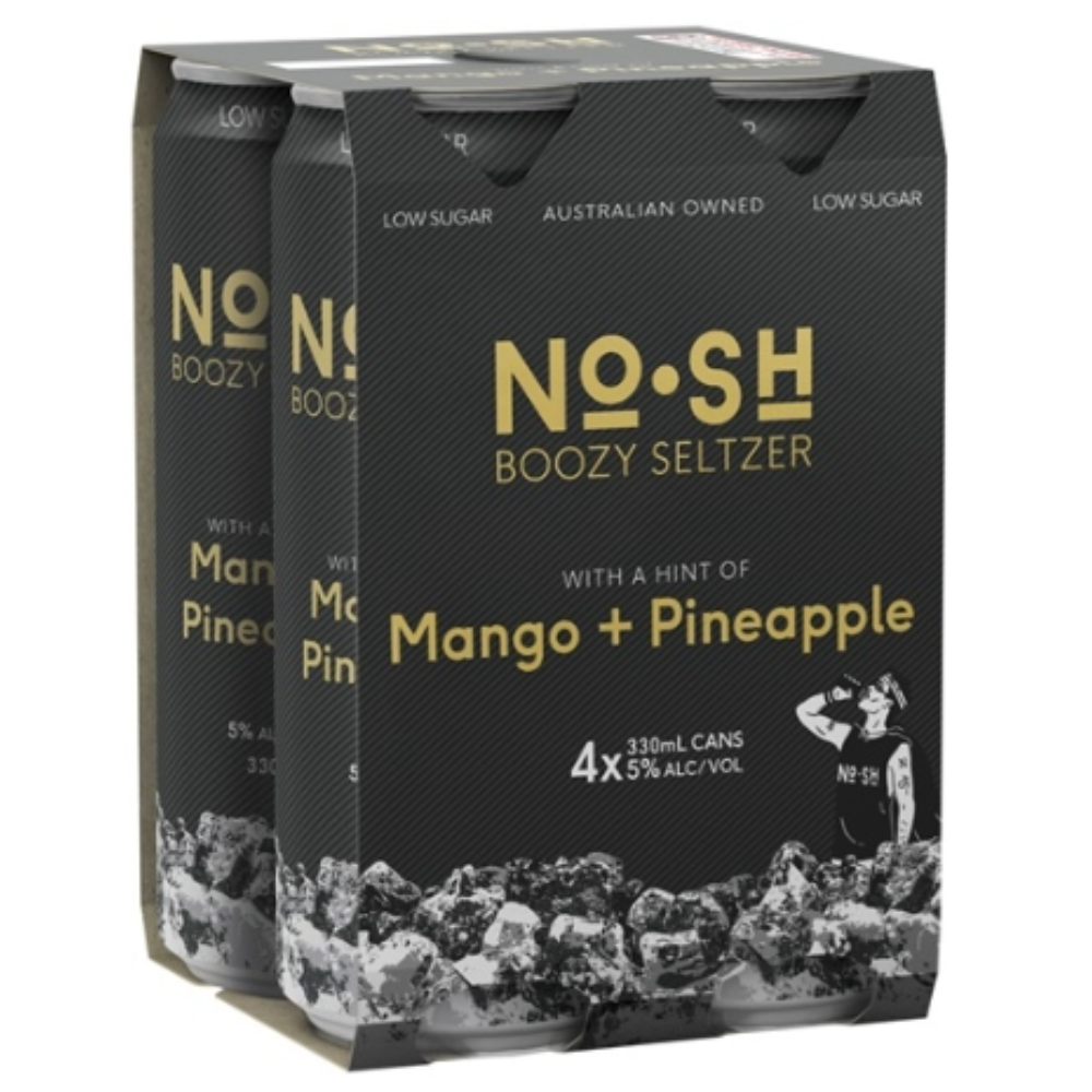 Nosh Boozy Seltzer Mango Pineapple Can