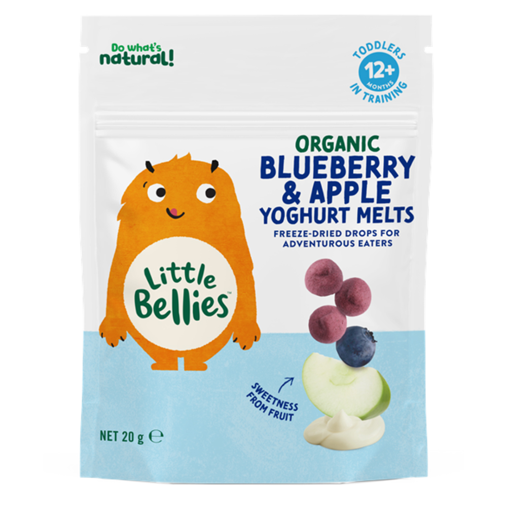 Little Bellies Organic Blueberry & Apple Yoghurt Melts