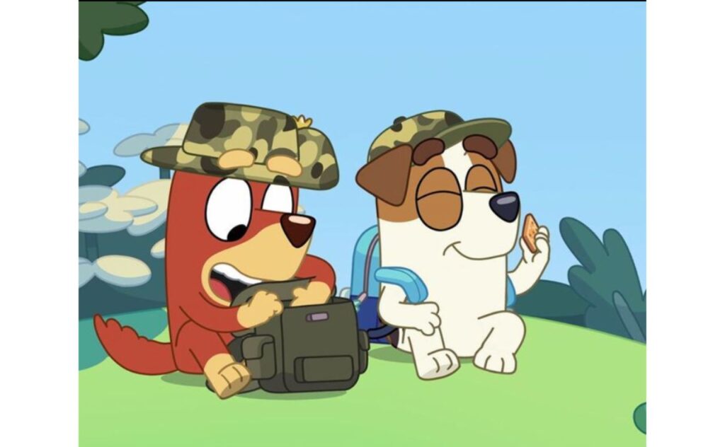 Rusty from Bluey