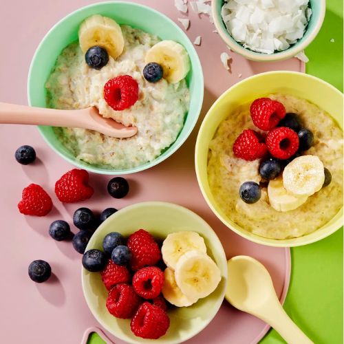 Creamy Porridge for toddlers (from The
Alula Toddler Toddler Tummies Cookbook)