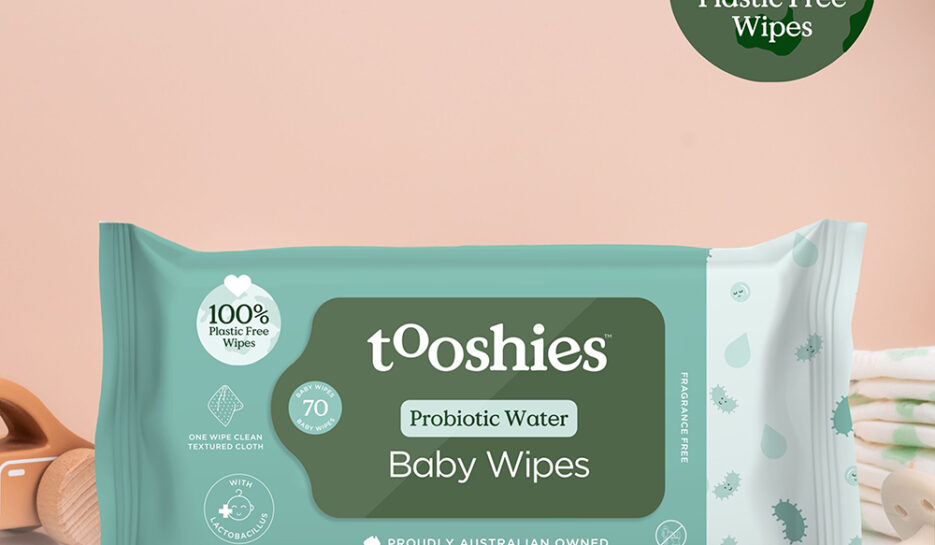 tooshies Probiotic Pure Water Baby Wipes