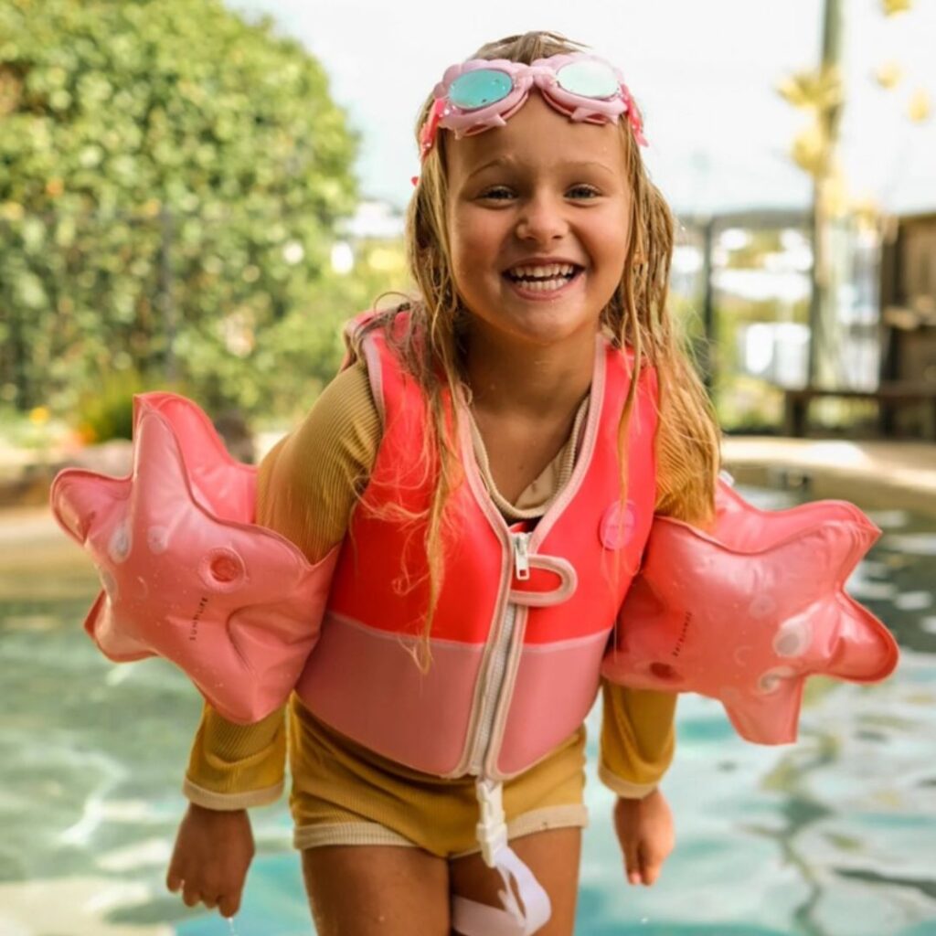 Melody the Mermaid Strawberry Float Bands Sunnylife