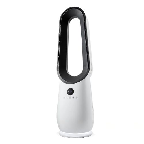 Bladeless Floor Fan, White - Anko