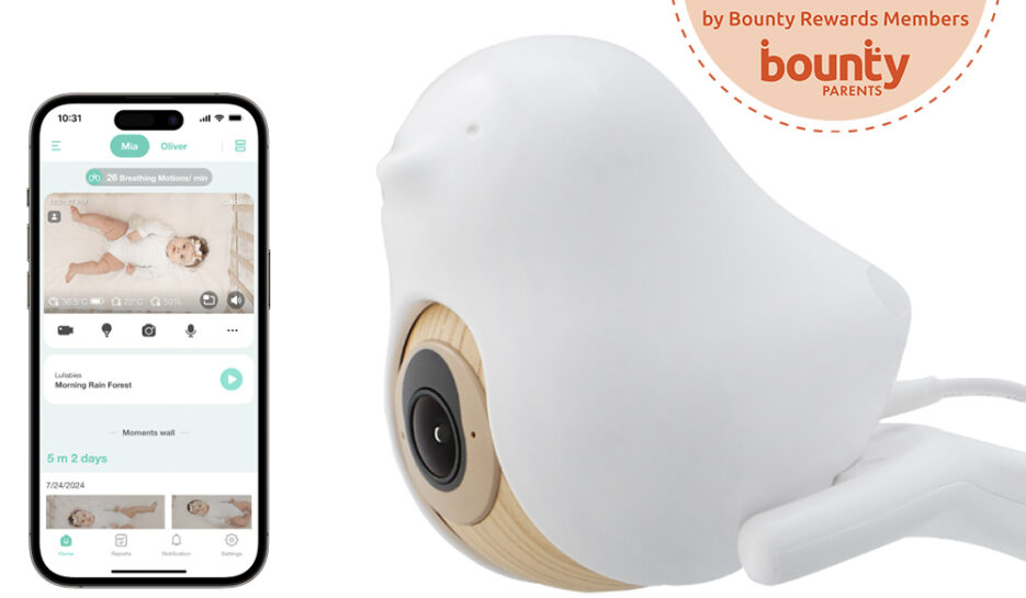 CuboAi Plus Smart Baby Monitor 3 – Floor Stand Set with Trial Team Badge