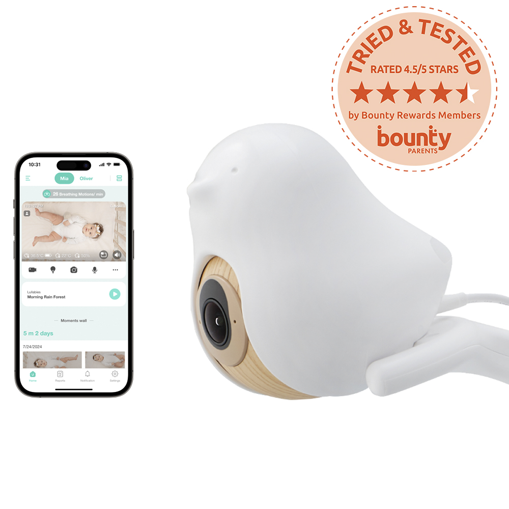 CuboAi Plus Smart Baby Monitor 3 – Floor Stand Set with Trial Team Badge