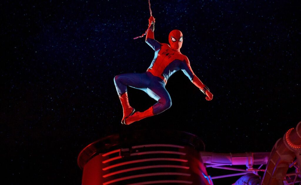 Disney Wonder cruise: Spider-Man in Marvel Heroes Unite Deck Party