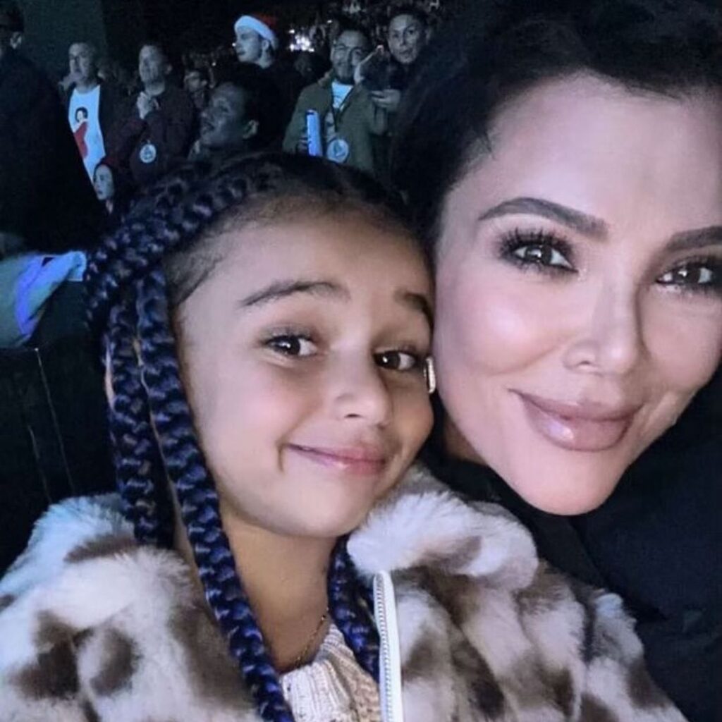 Kris Jenner with Dream