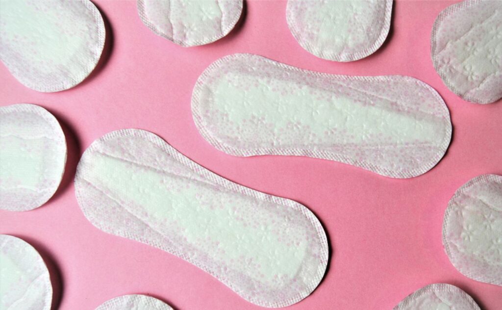 Breaking the stigma: Teaching students about menstrual health and the importance of menstrual pads.