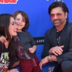 John Stamos with wife and son