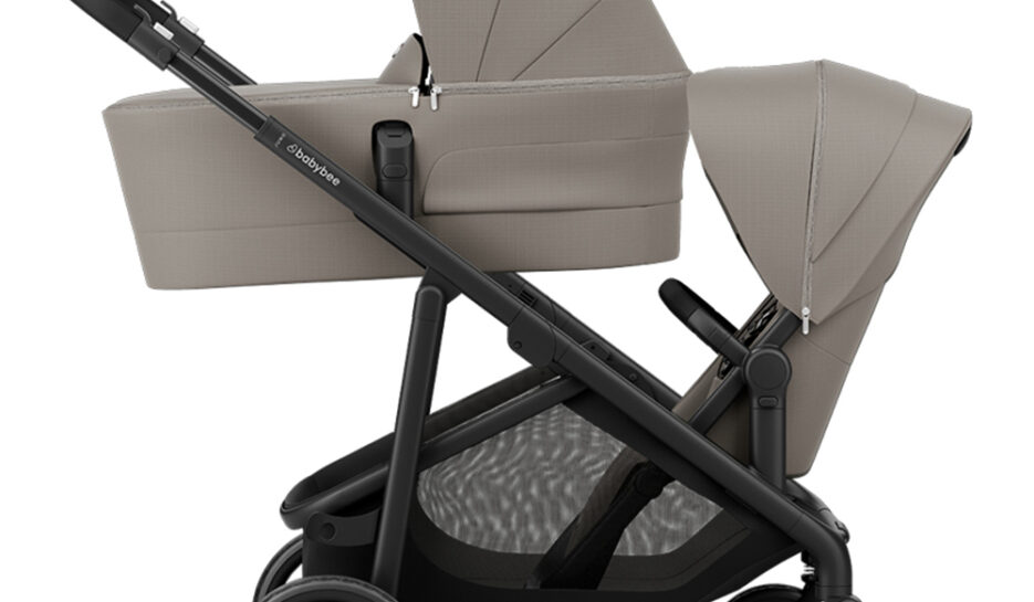 Babybee Juno Single To Double Pram product shot