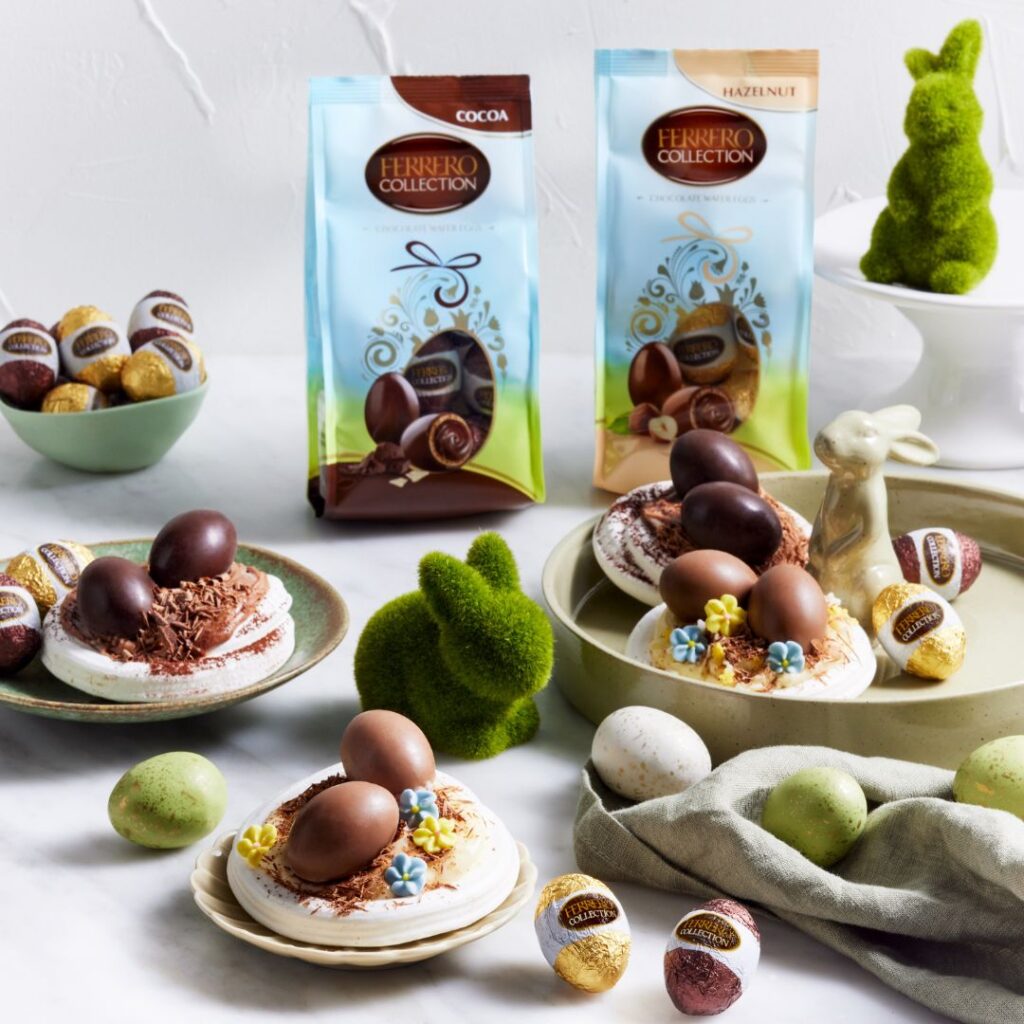 Ferrero Easter Eggs Hazelnut Choc and Hazelnut 100g