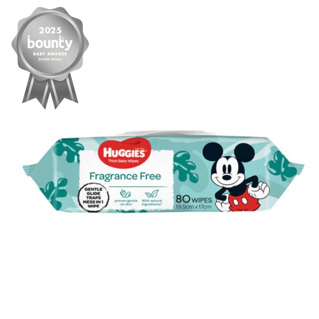 BBA Huggies Thick Baby Wipes Fragrance Free

