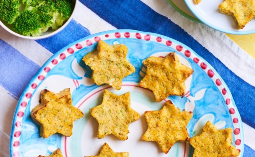 ANNABEL KARMEL’S SALMON & VEGGIE STARS 