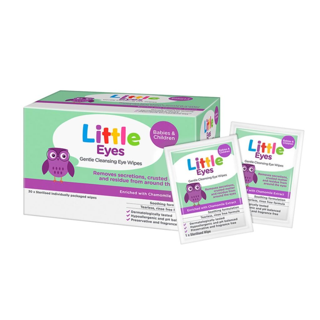 Little Eyes eye wipes