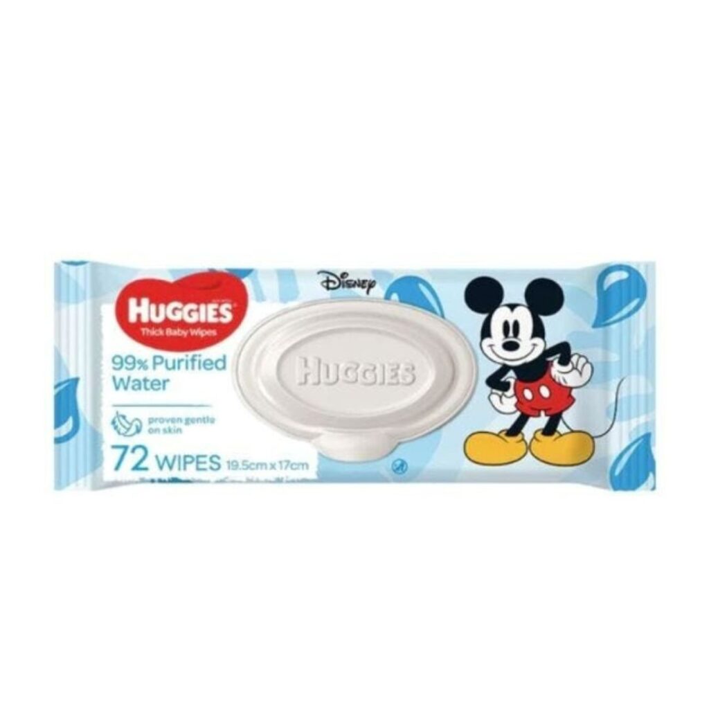 Huggies Thick Baby Wipes 99% Purified Water