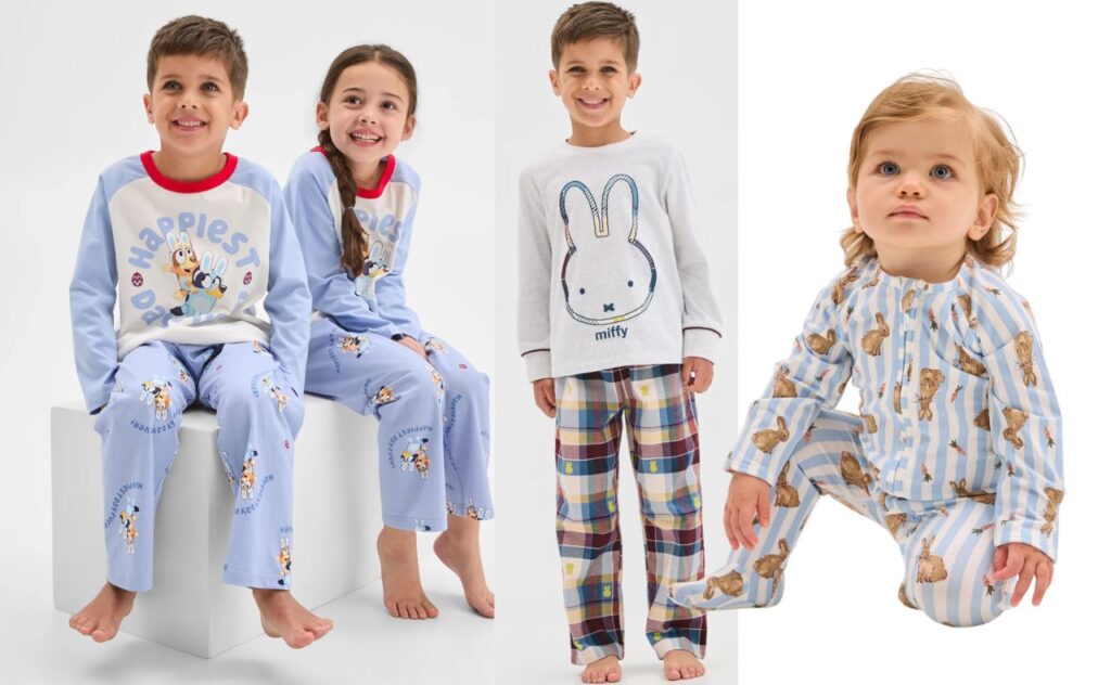 Target Easter matching pyjamas