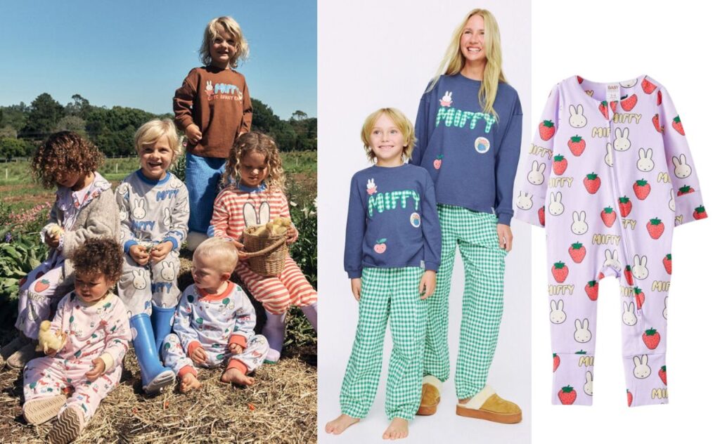 Cotton On Easter pyjamas Miffy