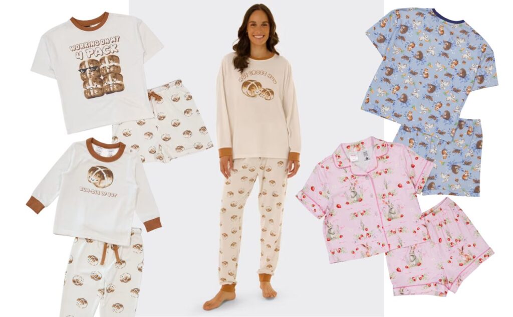 Best and Less Easter pyjamas