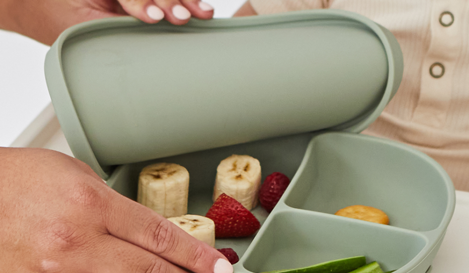Silicone Plate + Lid