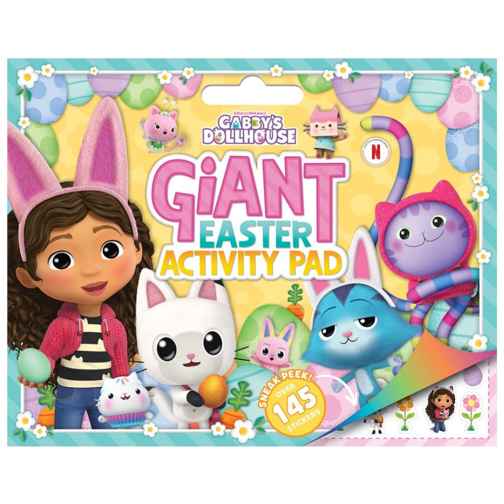 Gabby’s Dollhouse: Easter Giant Activity Pad (DreamWorks)