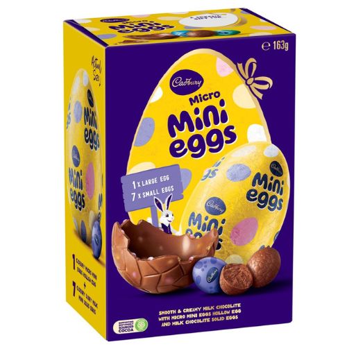 Cadbury Micro Mini Eggs Easter Gift Box 163g