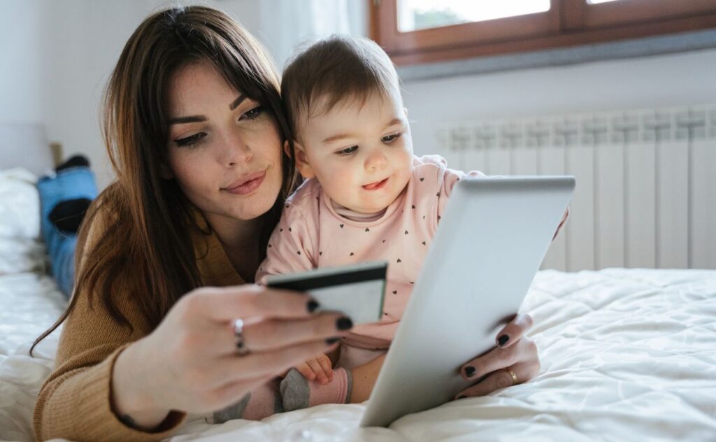 Click Frenzy: Mother and baby online shopping